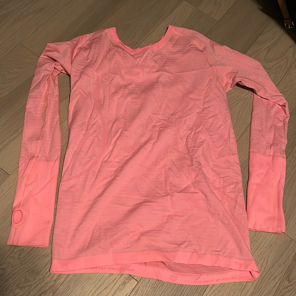 Lulu lemon run swiftly long sleeve